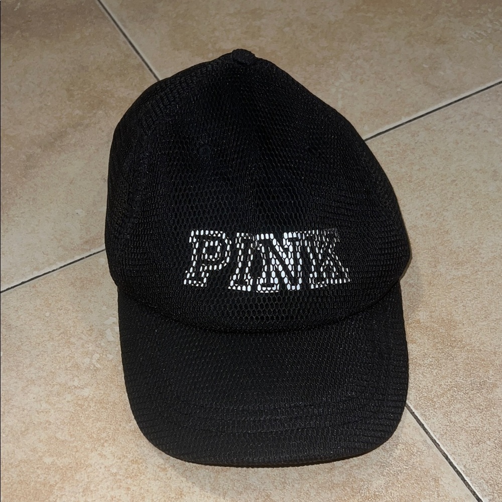 Black PINK Mesh Cap